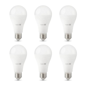 Zestaw 6x żarówka LED GS E27 15W barwa ciepłobiała