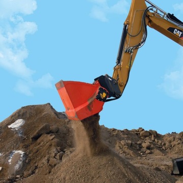 Просеивающий ковш АЛЛУ, серия DL, от 4 до 12т.