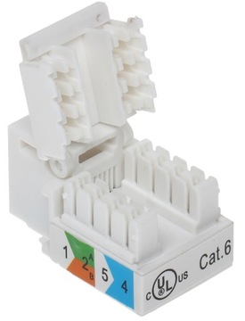 Модуль Keystone RJ45 cat6, без инструментов