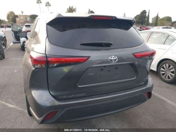 Toyota Highlander III 2022 Toyota Highlander 2022r., XLE, od ubezpieczalni 3.5 Benzyna 295KM, zdjęcie 4