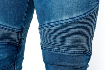SPODNIE MOTOCYKLOWE JEANSY Z KEVLAREM RYPARD CLASSIC BLUE/L