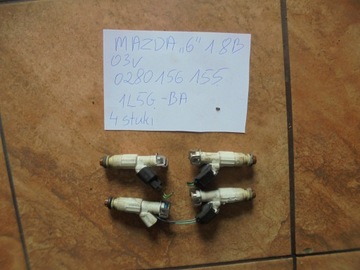 WTRYSKI 4SZT MAZDA 6 1.8B 03R. SED.