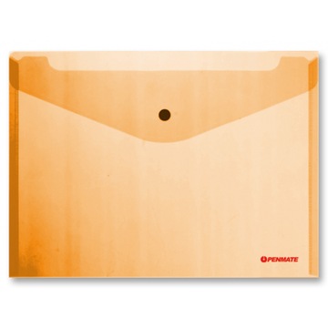 КОНВЕРТ ДЛЯ ДОКУМЕНТОВ С ЗАКРЫВАНИЕМ PENMATE ОРАНЖЕВЫЙ А5