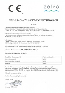 КУХОННАЯ МОЙКА КОМПАКТНАЯ КОРЗИНА ZELVO