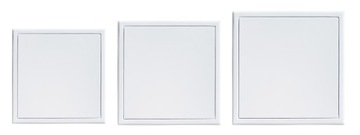 Дверь ревизионная металлическая White Click 60x60