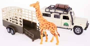 LAND ROVER DEFENDER SAFARI МЕТАЛЛ С ПРИЦЕПОМ!