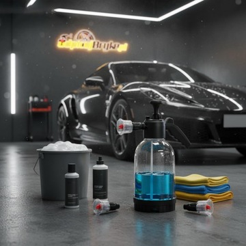 PIANOWNICA RĘCZNA OPRYSKIWACZ CIŚNIENIOWY 2L WYTWORNICA PIANY AKTYWNEJ