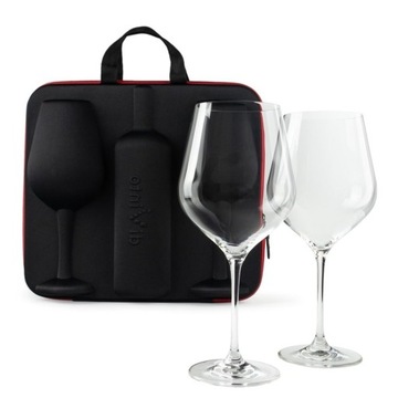 ЧЕХОЛ ДЛЯ БУТЫЛКИ ВИНА И 2-Х ГИГАНТСКИХ БОКАЛОВ XXL