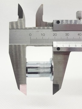 ГАЙКА СТАЛЬНАЯ ЗАКЛЕПКА M10 С НАКАТКОЙ - 100 ШТ.