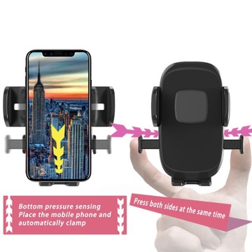 Двойной автомобильный держатель для телефона, вращающийся на 360°, регулируемый, XI