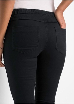 ЧЕРНЫЕ ДЖИНГИНГИ ЖЕНСКИЕ BONPRIX 38