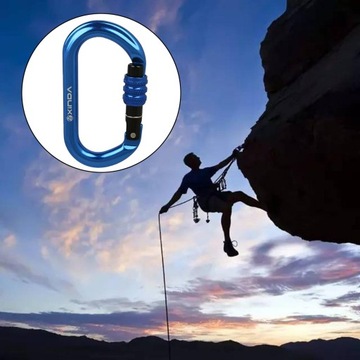 Breloczek z karabińczykiem Zapięcie do wspinaczki