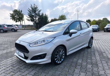 Ford Fiesta VII Hatchback 3d Facelifting 1.0 EcoBoost 100KM 2017 Ford Fiesta Ford Fiesta 1.0 EcoBoost ST-Line ASS Benzyna 100KM