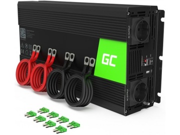 Przetwornica GREEN CELL 12V/230V 2000W/4000W