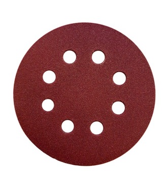 Papier ścierny DYSK RZEP krążek 125mm P150 100 szt