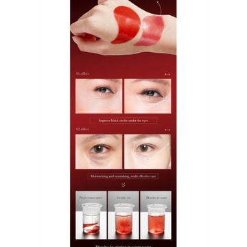 Патчи с гиалуроновой жемчужиной против морщин и темных кругов