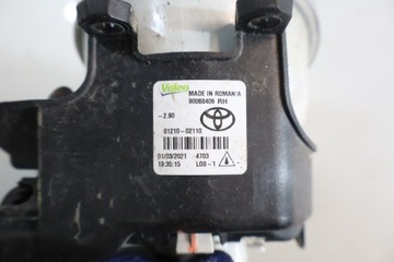 HALOGEN PRAVÝ TOYOTA AYGO II FACELIFT