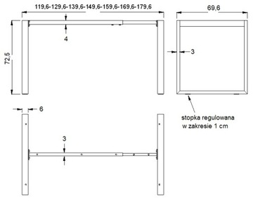 СТОЛ, ИГРОВОЙ, КОМПЬЮТЕР, ЛОФТ, МЕТАЛЛИЧЕСКИЕ НОЖКИ