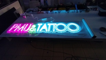 Светодиодный неон ЛЮБОЙ ТЕКСТ Рекламная вывеска Украшение