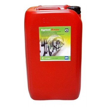 AGRISOL KWAS ŚRODEK DO MYCIA DOJAREK 24KG