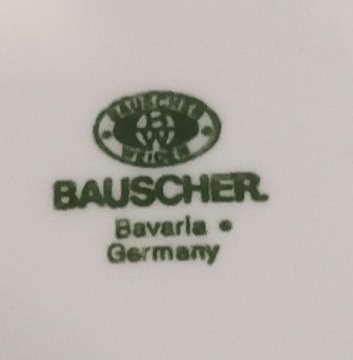 Пепельница Bauscher из белого фарфора