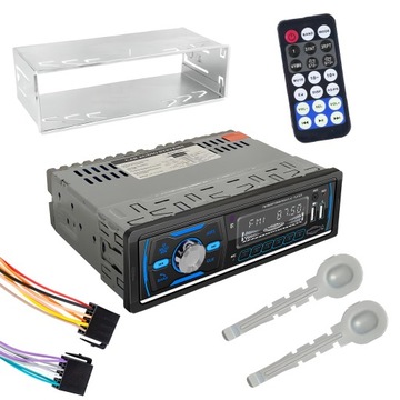 АВТОМОБИЛЬНОЕ РАДИО BLUETOOTH USB SD MP3 FM AUX ПУЛЬТ ДИСТАНЦИОННОГО НАБОРА ЧЕРНЫХ ЦВЕТОВ