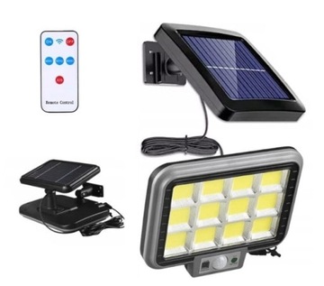 Halogen Lampa solarna biały zimny 7000 lm 300 W