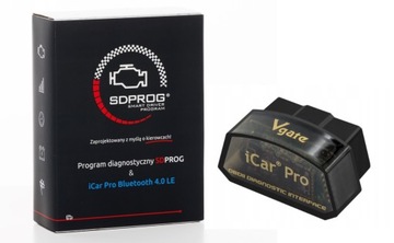 Program do diagnostyki NISSAN SDPROG + interfejs iCar PRO BT 4.0 OBDII IOS