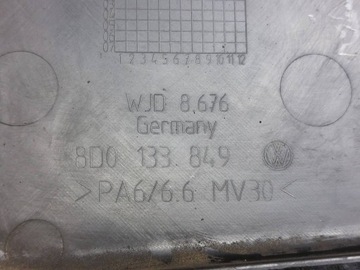 KRYT FILTRU VZDUCHU PASSAT B5 1.9 TDI 8D0133849