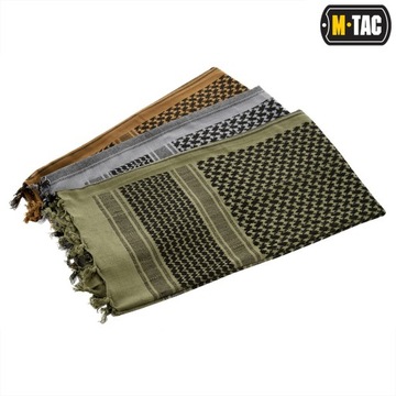 Arafatka Męska Chusta Uniwersalna M-Tac Shemagh Kefija Szal Coyote/Black