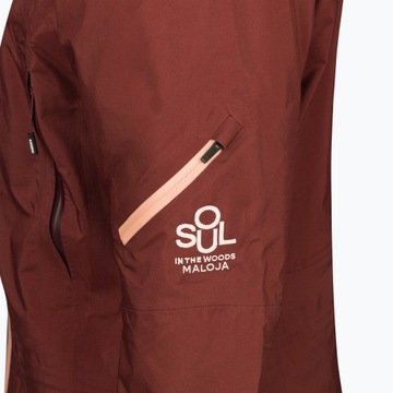 Женская лыжная куртка Maloja W'S TarinaM коричневая 32101-1-8451 XS