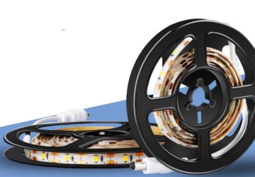 СВЕТОДИОДНАЯ ЛЕНТА ДЛЯ МЕБЕЛЬНЫХ ШКАФОВ ДАТЧИК ДВИЖЕНИЯ БАТАРЕИ USB 2м