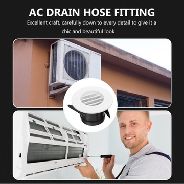 ПЕРЕХОДНИК СТЕКЛЯННОГО БЛОКА КОНДИЦИОНЕРА КОМПЛЕКТ ВЫХЛОПНЫХ ВОЗДУХОВ