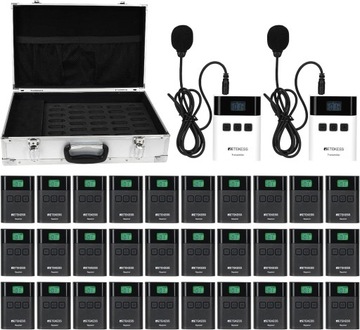 Retekess TT122 System Przewodnika, System Przewodnika Audio, 150M, 2,4 GHz