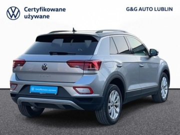 Volkswagen T-Roc I SUV Facelifting 1.5 TSI ACT 150KM 2022 Volkswagen T-Roc Salon PL FV23 DSG 150KM Doposazony Gwarancja ASO, zdjęcie 4