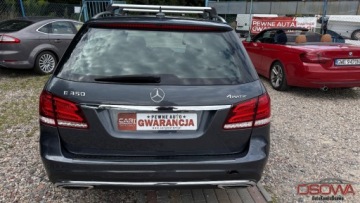 Mercedes Klasa E W212 Kombi Facelifting 350  306KM 2015 Mercedes-Benz Klasa E E350 4-Matic 7 osobowy max wersja perfect stan zamia, zdjęcie 5