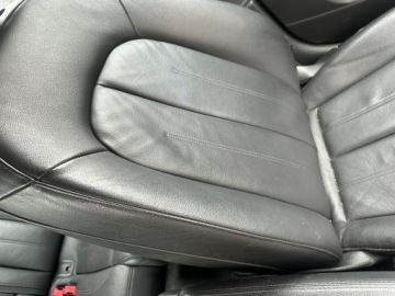 Sėdynės, porankis, šoniniai elementai, komplektas, oda, juodos, Audi A6 C7 Avant – nuotrauka 6