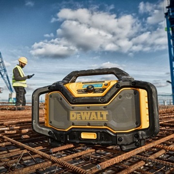 СТРОИТЕЛЬСТВО АККУМУЛЯТОРА РАДИО ЗАРЯДНОЕ УСТРОЙСТВО 2в1 BLUETOOTH DEWALT DCR027