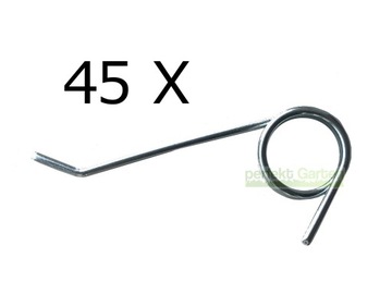 45X sprężyna do wertykulatora LIDL Parkside PLVA 40-Li A1 / PLVA 40-Li B1