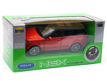 Land Rover Range Rover Sport 1:34 - 39 WELLY czerw