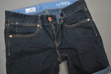 D Modne Spodenki szorty jeans Gap 26/2r S z USA!