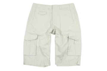 HUGO BOSS GREEN CARGO SHORTS RELAXED FIT SPODENKI