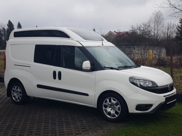 Fiat Doblo IV 1.6 MultiJet 120KM 2021 FIAT DOBLO XL L2H2 5 OSÓB DŁUGI WYSOKI KLIMA 6-BIEGÓW KRAJOWY I-WŁAŚCICIEL