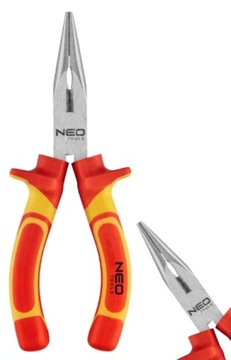 Neo Tools Szczypce Wydłużone Proste Izolowane 160mm 1000V 01-223