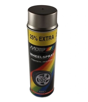 MOTIP LAKIER farba SPRAY DO FELG Grafitowy Jasny