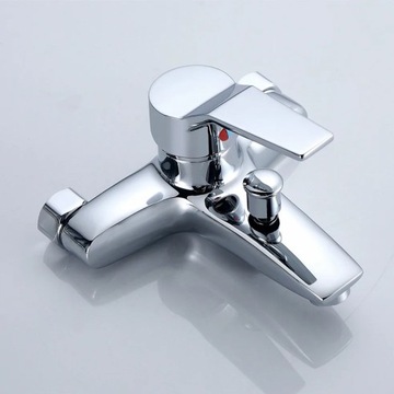 BATERIA WANNOWA PRYSZNICOWA ŚCIENNA KRAN DO WANNY ŁAZIENKOWA