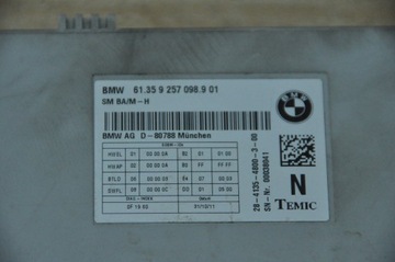 BMW F01 F10 MODUL ŘÍZENÍ SEDADLA 9257098