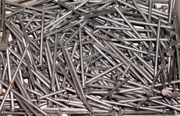 GWOŹDZIE BUDOWLANE CZARNE 3,0 x 70 mm - 1kg.
