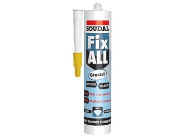 Klej-Uszczelniacz Fix All CRYSTAL 290 ml