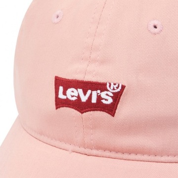 LEVI'S czapeczka z daszkiem czapka LEVIS różowa